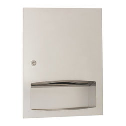 SCAL-159 Recessed Paper Towel Dispenser W/ Lock - Bathroom Accessories