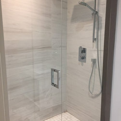 Private Residence: Bathroom & Kitchen - Shower Doors