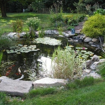 Ponds With Waterfalls