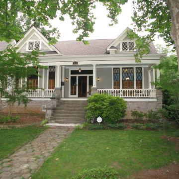 Entryway and front porch