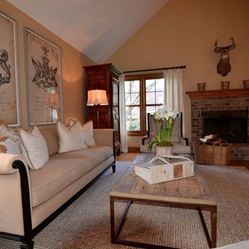 LIVING ROOM - CLASSIC, CRISP & CLEAN