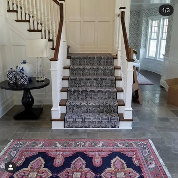 STAIR RUNNER DESIGNED BY KAREN KEMPF INTERIORS