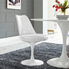 Lippa Dining Faux Leather Side Chair, White