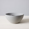 Basin Tabletop Fire Bowl, Can of Pure Fuel Stonecast White