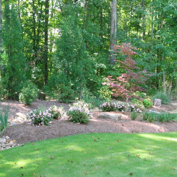 Woodland Border Dry Creek Bed