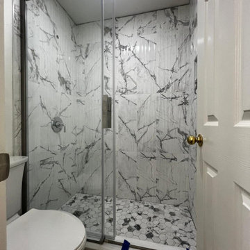 Shower Area Remodel – Clean, Simple, Elegant