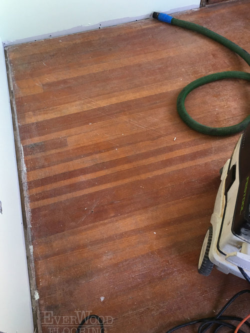 Fir Wood Floor Water Based Refinish With Stain Nashua Nh Preparing To Refinish The Fir Wood Floors Hardwood Flooring