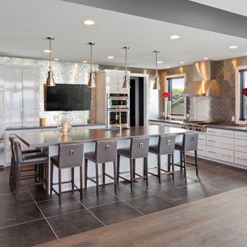 A Custom Contemporary One Story Home In Madeira, Ohio