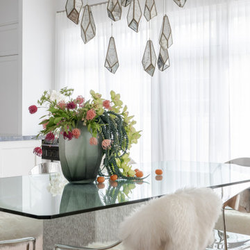 Airy & Eclectic Penthouse Great Room, Scarsdale, NY