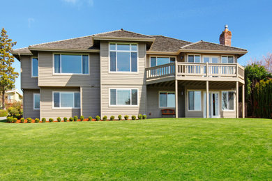 Inspiration for a timeless exterior home remodel in Other