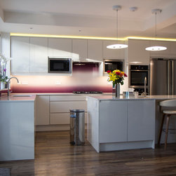 Printed Glass Kitchen Splashback - Kitchen & Dining Furniture