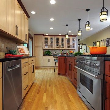 Beavercreek Maple & Cherry Kitchen