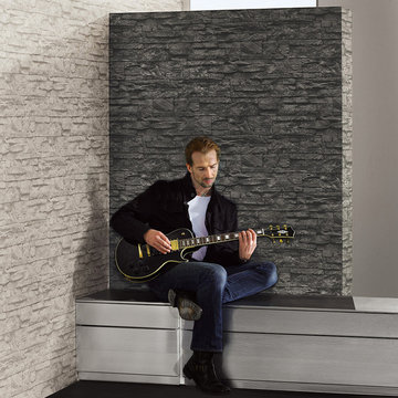 Brick Wallpaper Accent Wall