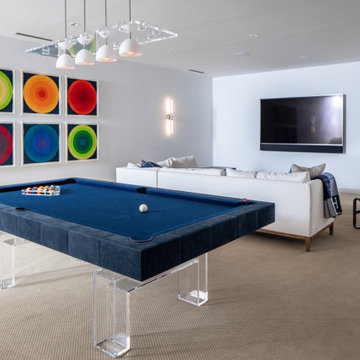 Hamptons, New York Luxury Billiard Game room