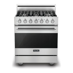 Viking 3 Series 30" Gas Self Clean Range, Stainless Natural Gas | RVGR3305BSSNG - Gas Ranges And Electric Ranges
