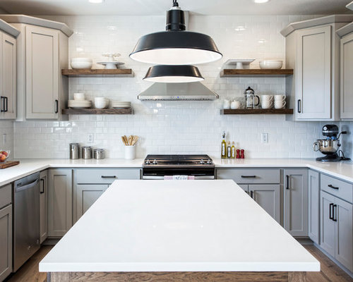 Kitchen with Quartz Countertops Design Ideas & Remodel Pictures | Houzz