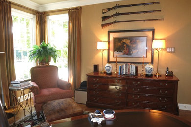 Example of a classic living room design in Philadelphia