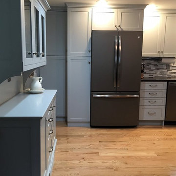 Grey shaker kitchen