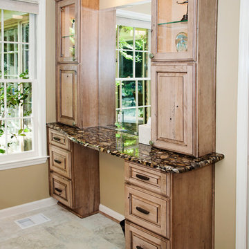 ADA Master Bathroom worthy of being an art gallery