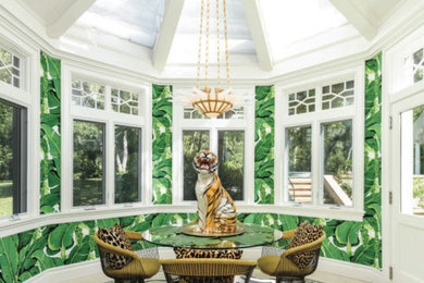 Example of a sunroom design in New York