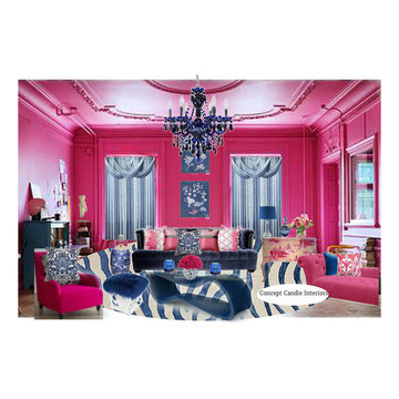 Virtual Decorating E-Design Project Boards