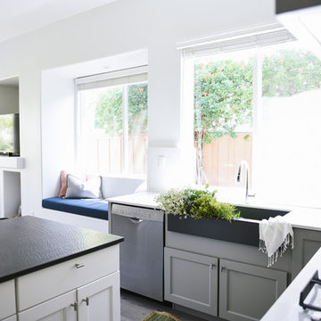 Farmhouse Meets Grey Modern