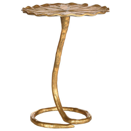 Safavieh Justina Side Table, Gold