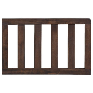 Suite Bebe Grayson Traditional Wood Toddler Guard Rail in Brown