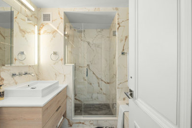 Two Bathroom Renovation Project on Park Ave