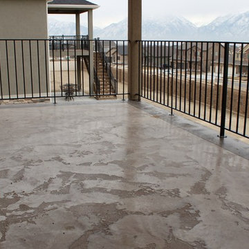Jordan Heights - South Jordan, Utah - Becky Variant with Suspended Slab Garages