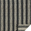 Reversible Kahelo Black Gray Area Rug by Justina Blakeney x Loloi, 2'3"x3'9"