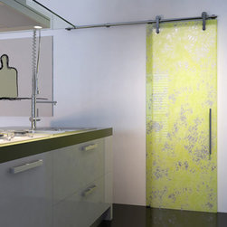 Glass Barn Door - Interior Doors