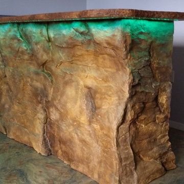 Concrete counter top & base