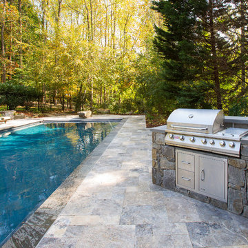Poolside Custom Grill