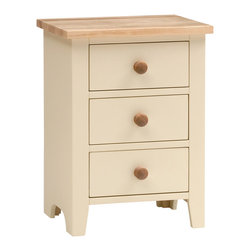 Mottisfont 3 Drawer Bedside - Nightstands And Bedside Tables
