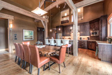 Minimalist dining room photo in Other