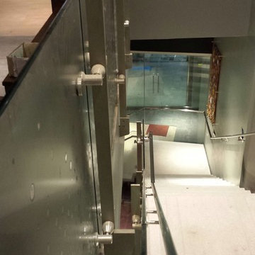 Custom stair case, Hospitality establishment