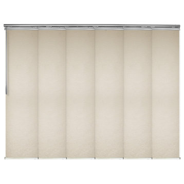 Natalia 6-Panel Track Extendable Vertical Blinds 98-130"W