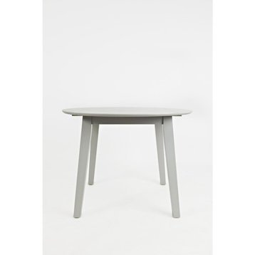 Simplicity Round Dropleaf Table - Dove