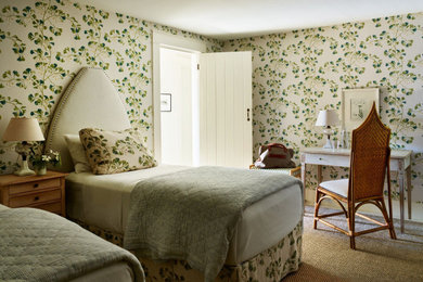 Bedroom - traditional bedroom idea in Boston