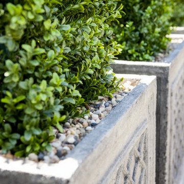 Artificial Boxwood Topiary Patio Decor