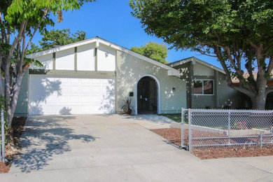 Example of an exterior home design in San Diego