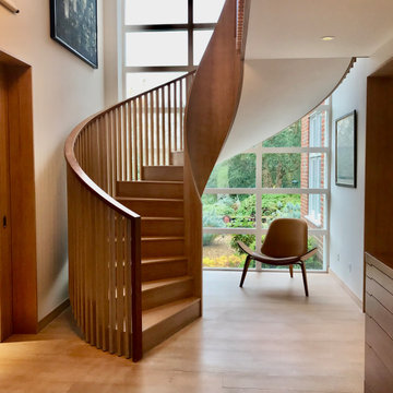 1920s House Rebuild - new joinery staircase
