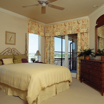Sater Design Collection's 6929 "Saraceno" Home Plan