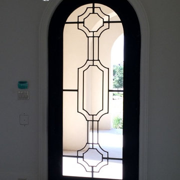 Full Radius Iron Doors
