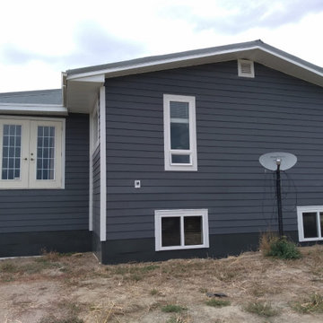 New Basement and Windows and Siding