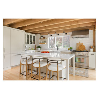 Project Post and Beam Kitchen - Transitional - Kitchen - Boston - by ...