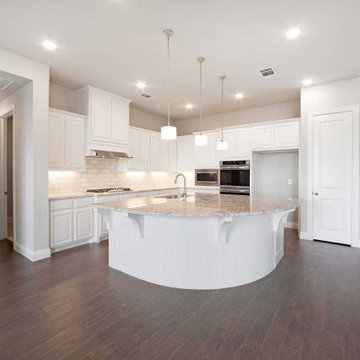 Curved Countertop, Kitchen Makeover in South Gate, CA