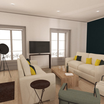 Renovation complète appartement haussmanien Lyon Centre
