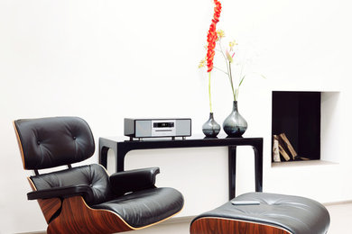 Modernes Wohnzimmer in Düsseldorf